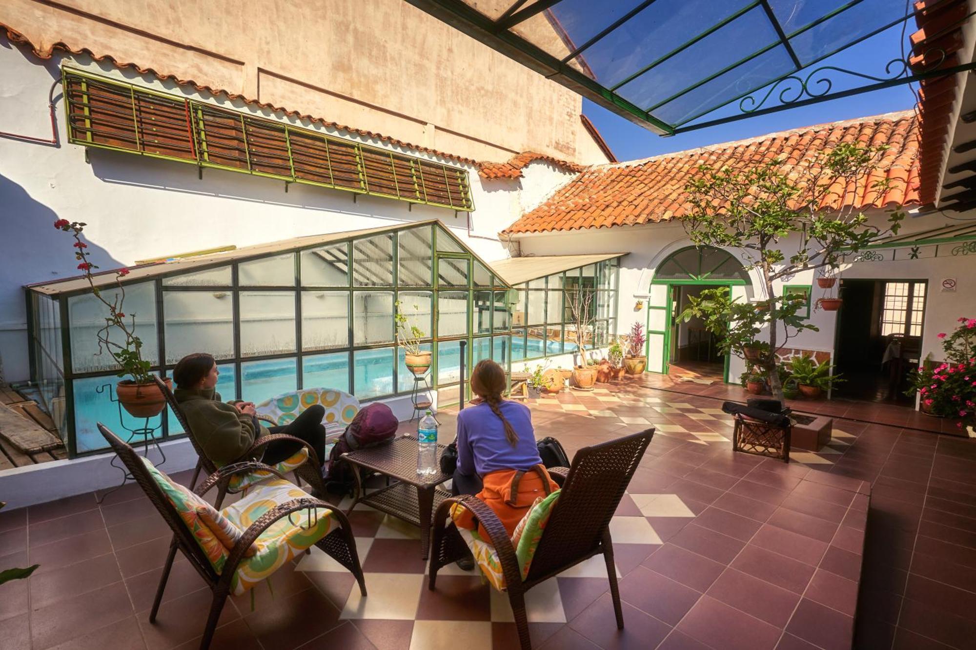 Casa Verde B&B Sucre Eksteriør billede